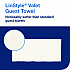LinStyle Valet Guest Towel, 1-Ply, 11.5 x 17, White, 100/Pack, 5 Packs/Carton (716001)