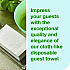 LinStyle Valet Guest Towel, 1-Ply, 11.5 x 17, White, 100/Pack, 5 Packs/Carton (716001)