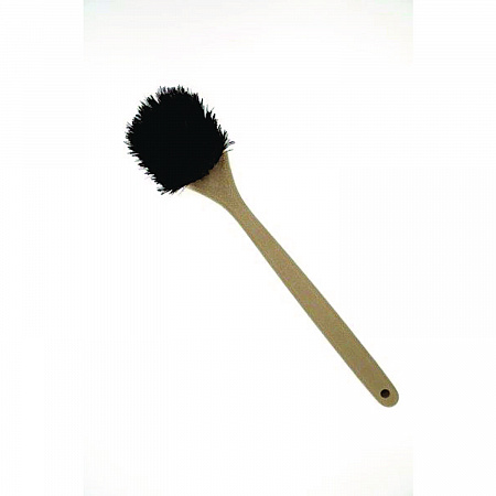 Utility Brush, Brown Palmyra Fiber Bristles, 5.5