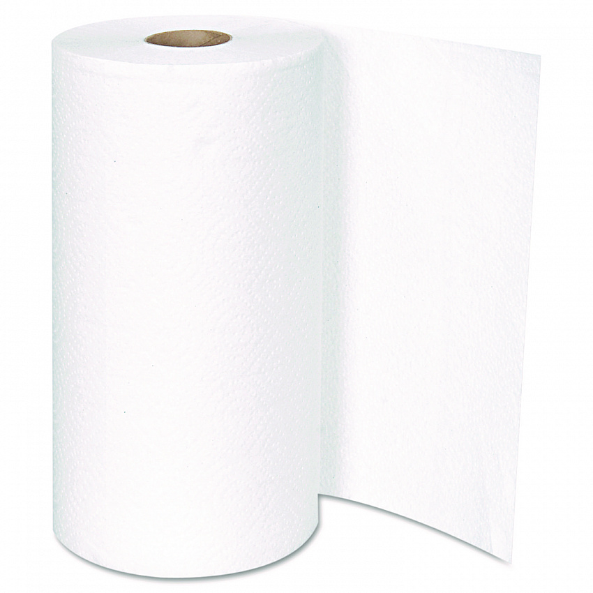 Kitchen Roll Towel, 2-Ply, 11 x 8.5, White, 250/Roll, 12 Rolls/Carton (6273)