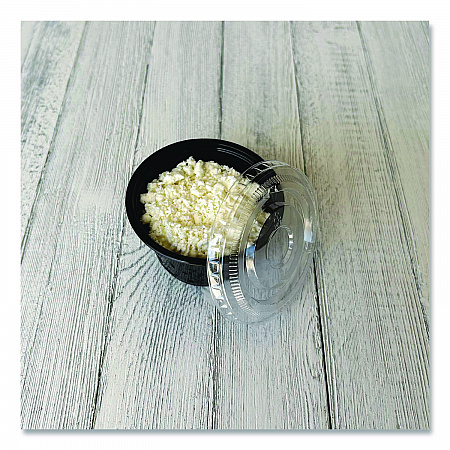 Souffle/Portion Cup Lids, Fits 3.25 oz to 5.5 oz Portion Cups, Plastic, Clear, 2,500/Carton (PRTLID4)