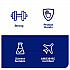 Industrial Heavy-Duty Cleaning Cloth, 1-Ply, 13.97 x, 4.25, Unscented, White, 60 Cloths, 4/Carton (570481)