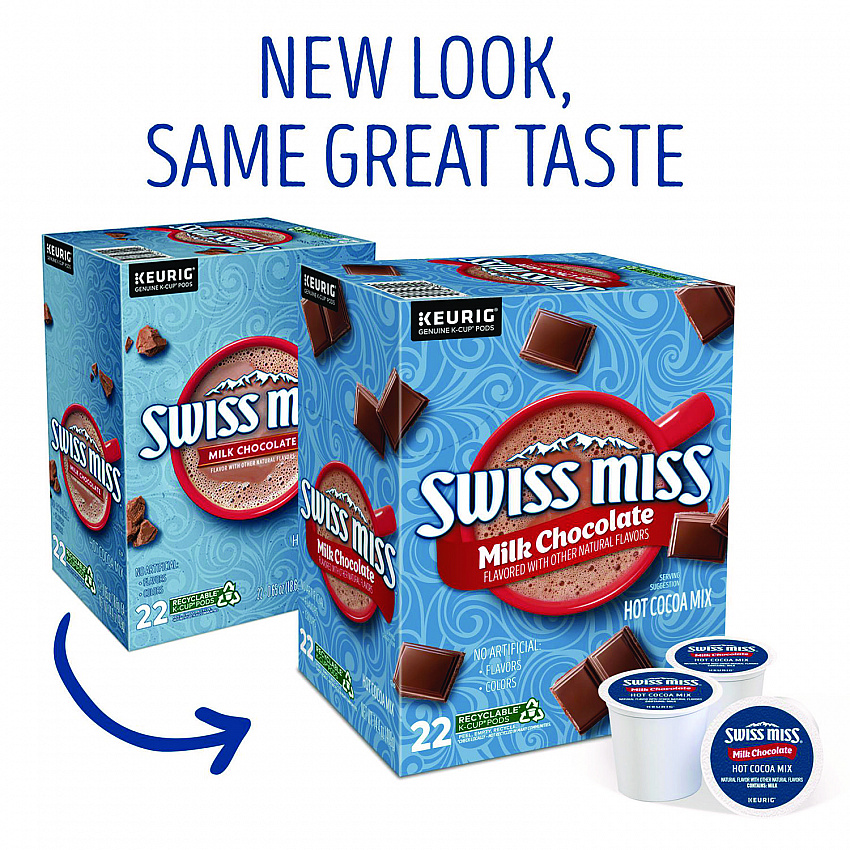Milk Chocolate Hot Cocoa K-Cups, 22 Pods/Box (8292)