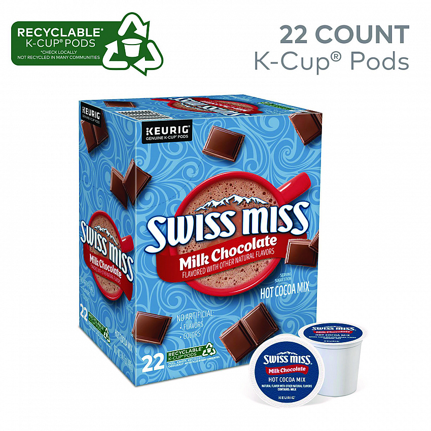 Milk Chocolate Hot Cocoa K-Cups, 88/Carton (8292CT)