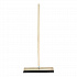 Metal Tip Threaded Hardwood Broom Handle, 0.94