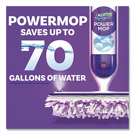 PowerMop Mopping Pads, 11.41 x 5.31, 11/Box, 2 Boxes/Carton (12868)