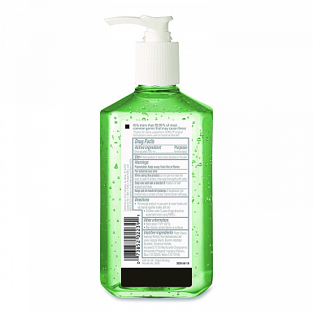 Advanced Hand Sanitizer Soothing Gel, 12 oz Pump Bottle, Fresh Scent, 12/Carton (363912CT)