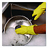 Stainless Steel Scrubber, Medium Size, Steel Gray, 72/Carton (35)