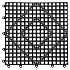 Versa-Mat Bar-Shelf Liner, Plastic, 12w x 12d x 0.25h, Black, 24/Carton (VM5280BK)