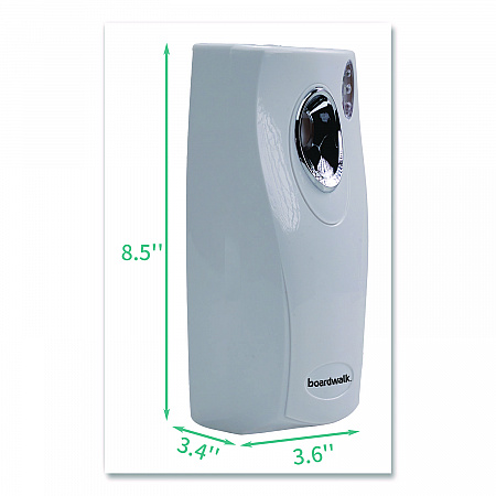 Metered Air Freshener Dispenser, 3.5 x 3.75 x 9.5, White, 12/Carton (908CT)
