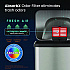 Step Pedal Trash Can with AirStep Technology, 13 gal, Plastic/Stainless Steel, Silver (HLS13SS)