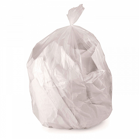 Linear Low-Density Can Liners, 33 gal, 1 mil, 33