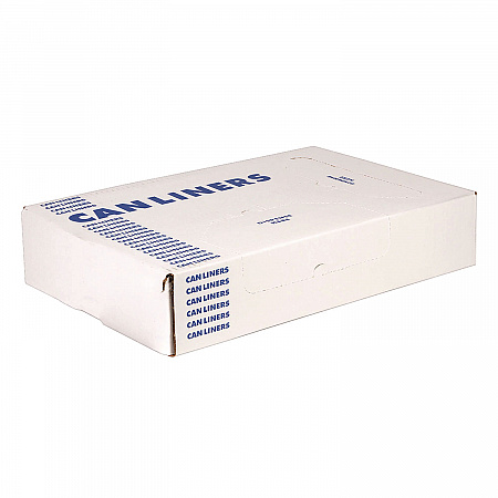 Linear Low-Density Can Liners, 33 gal, 1 mil, 33