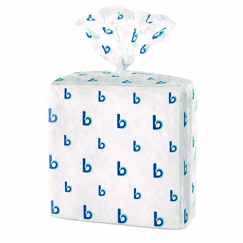 Hydrospun Wipers, 1-Ply, 12 x 13, White, 50/Bag, 18 Bags/Carton (HS900W)