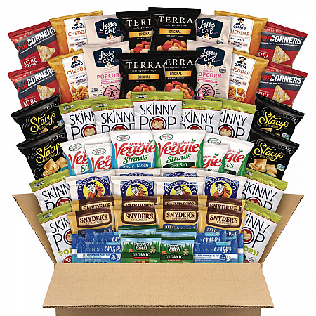 Big Healthy Snack Box, 61 Assorted Snacks/Box (700S0025)