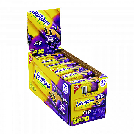 Fig Newtons, 2 oz Pack, 2 Cookies/Pack, 24 Packs/Box (22000462)