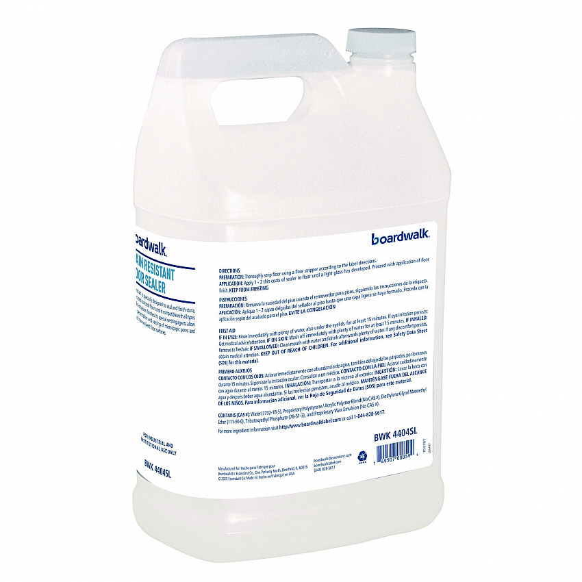 Stain Resistant Floor Sealer, 1 gal Bottle, 4/Carton (4404SL)