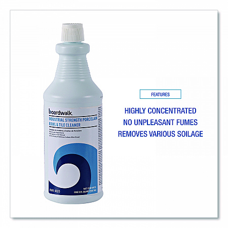 Industrial Strength RTU Porcelain Bowl and Tile Cleaner, 32 oz Bottle (4820EA)