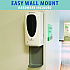 Sanitizer Dispenser, 4.6 x 4.5 x 17, Silver (HLSSDW01)