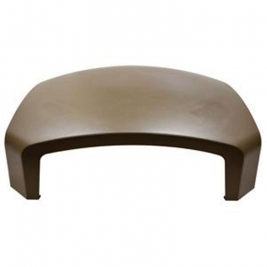 Dome Top for Landmark Series Waste Receptacle, Square, 26 x 16 x 11.25, Driftwood (3975L1DWOOD)