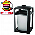 Dome Top with Hole for Waste Receptacle, 25.5