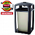 Dome Top with Hole for Waste Receptacle, 25.5