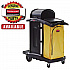 Handle Tool Grip Cap for Cleaning Cart, Plastic, Black (9T73M6)