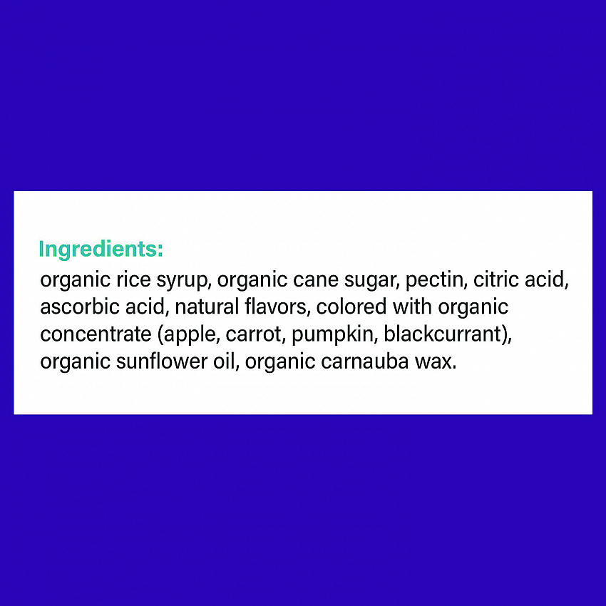 Organic Fruit Snacks, Assorted Flavors, 2 oz Bag, 12/Carton (22002288)