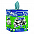 TOOLBOX Blue Shop Towels, 1-Ply, 10 x 12, Blue, 200 Sheets/Box, 4 Boxes/Carton (55202)