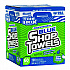 TOOLBOX Blue Shop Towels, 1-Ply, 10 x 12, Blue, 200 Sheets/Box, 4 Boxes/Carton (55202)