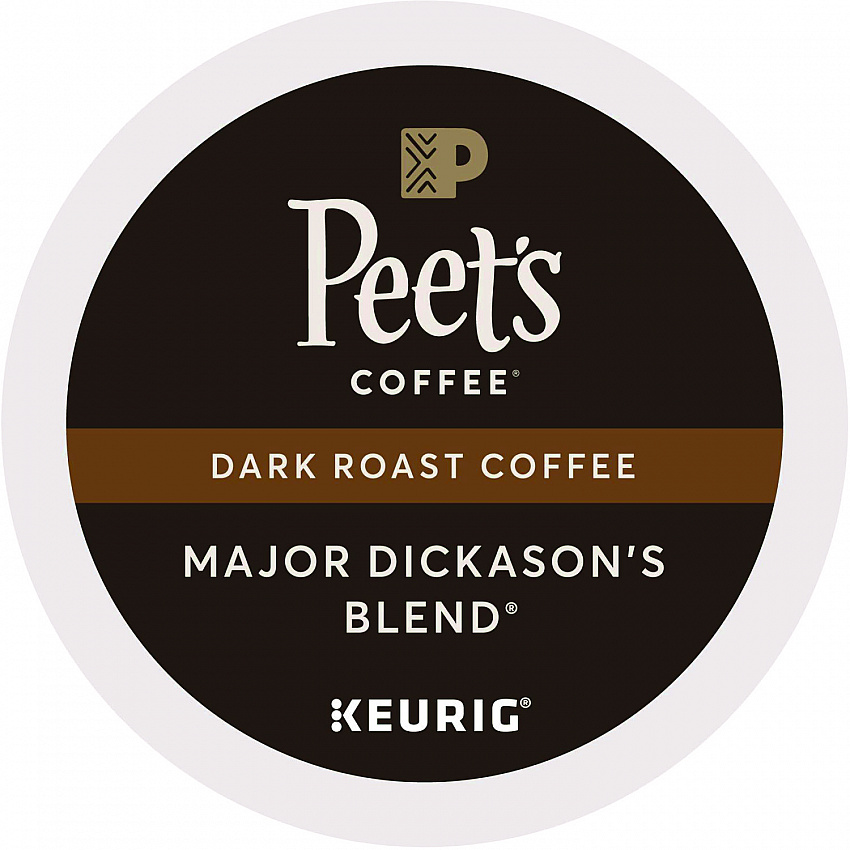 Major Dickason's Blend K-Cups, Regular, 88/Carton (6547CT)