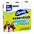 Essentials Soft Bathroom Tissue, Septic Safe, 2-Ply, White, 330 Sheets/Roll, 12 Rolls/Pack, 4 Packs/Carton (03154)