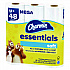 Essentials Soft Bathroom Tissue, Septic Safe, 2-Ply, White, 330 Sheets/Roll, 12 Rolls/Pack, 4 Packs/Carton (03154)