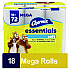 Essentials Soft Bathroom Tissue, Septic Safe, 2-Ply, White, 330 Sheets/Roll, 18 Rolls/Carton (04535)