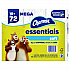 Essentials Soft Bathroom Tissue, Septic Safe, 2-Ply, White, 330 Sheets/Roll, 18 Rolls/Carton (04535)