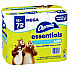 Essentials Soft Bathroom Tissue, Septic Safe, 2-Ply, White, 330 Sheets/Roll, 18 Rolls/Carton (04535)