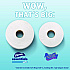 Essentials Soft Bathroom Tissue, Septic Safe, 2-Ply, White, 330 Sheets/Roll, 18 Rolls/Carton (04535)