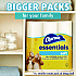 Essentials Soft Bathroom Tissue, Septic Safe, 2-Ply, White, 330 Sheets/Roll, 18 Rolls/Carton (04535)