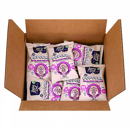 Himalayan Pink Salt Organic Popcorn, Salt, 0.46 oz Bag, 24/Carton (22001053)