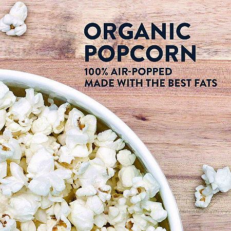 Himalayan Pink Salt Organic Popcorn, Salt, 0.46 oz Bag, 24/Carton (22001053)