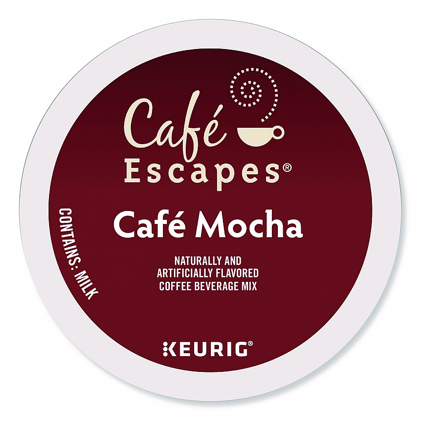 Cafe Escapes Mocha K-Cups, 24/Box (6803)