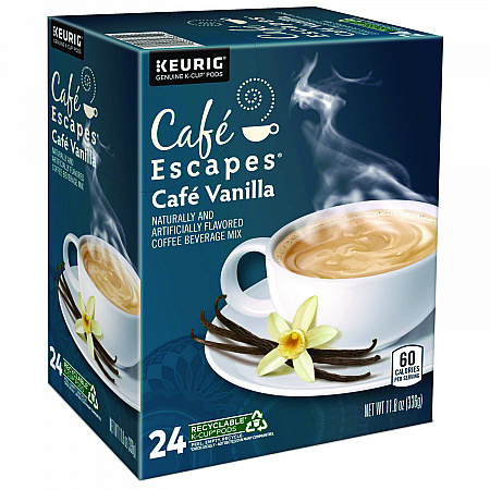 Cafe Vanilla K-Cups, 24/Box (6812)