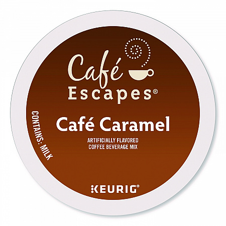 Cafe Caramel K-Cups, 24/Box (6813)