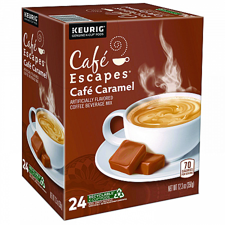 Cafe Caramel K-Cups, 24/Box (6813)