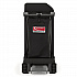 Premium Housekeeping Cart, Plastic, 1 Shelf, 24 x 62.13 x 49.75, Black (HKC2000)