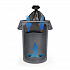 Utility Trash Can, 56.9 gal, Plastic, Gray (TCU55)