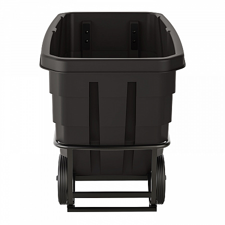 0.75 cu yd Standard Duty Tilt Truck, 1,300 lb Capacity, Black (RMTTSD75D)
