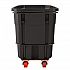 0.5 cu yd Standard Duty Tilt Truck, 800 lb Capacity, Black (RMTTSD50D)