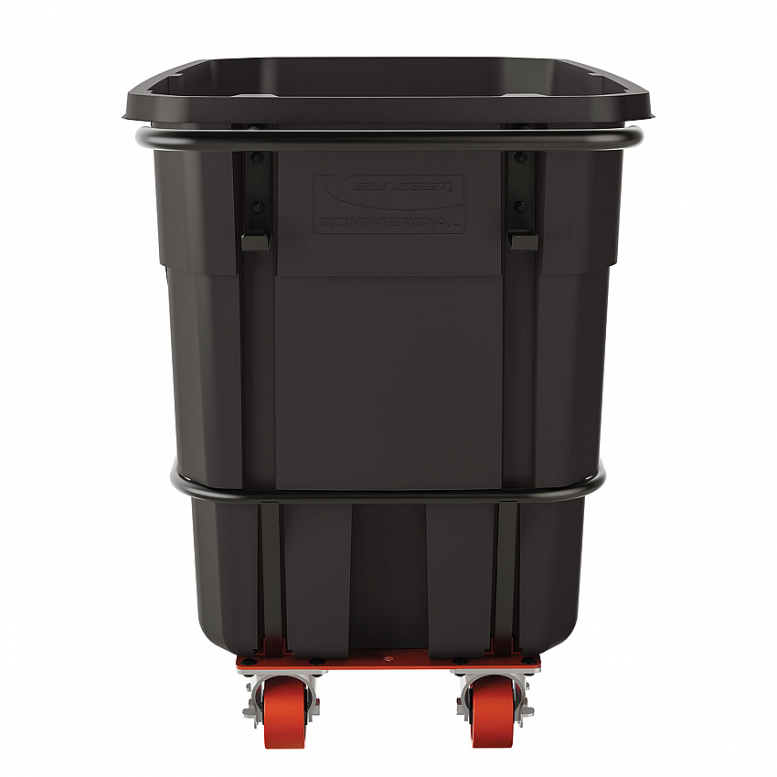 0.5 cu yd Standard Duty Tilt Truck, 800 lb Capacity, Black (RMTTSD50D)