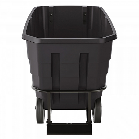 0.5 cu yd Standard Duty Tilt Truck, 800 lb Capacity, Black (RMTTSD50D)